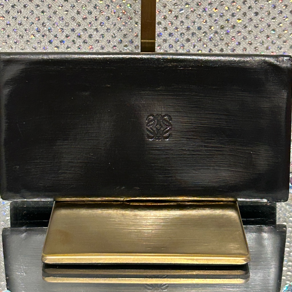 Loewe Black Wallet Approx. 7.5 X 3